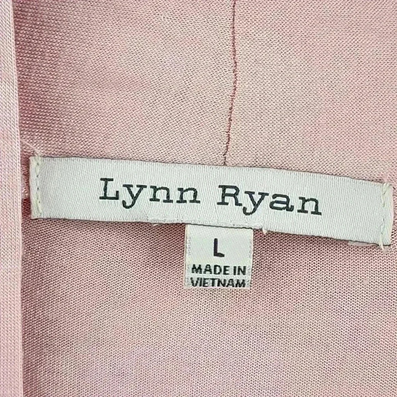 Lynn Ryan Rayon Stretched Open Front Women's Sweater Cardigan L - Picture 2 of 6